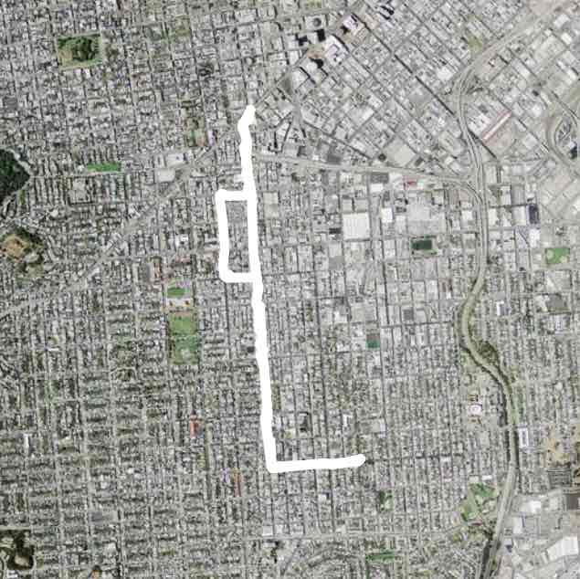 A walk around mission district