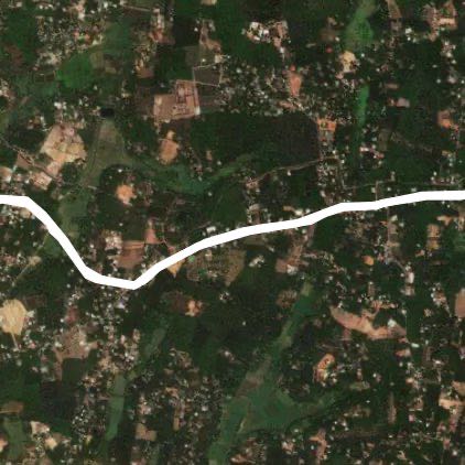 Palace square- Vettickal route