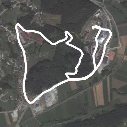 Terme Olimia walking route map in Luke Poljanske