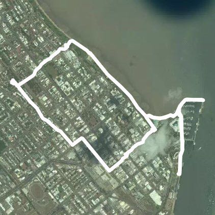 My ride to Esplanade and back