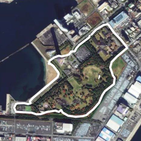 Chiba Port Park Trilha da caminhada Chūōku, Japão Pacer