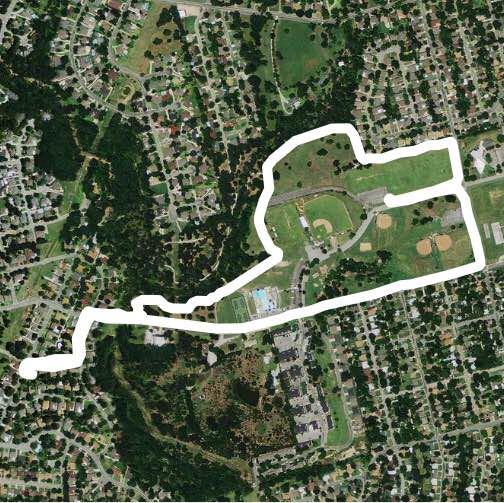 Fairview Park Walk Sherman, Texas, USA Pacer