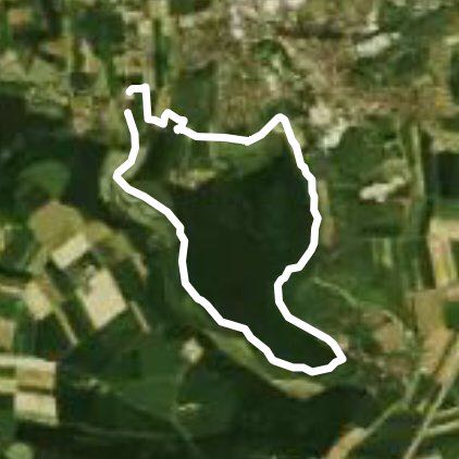 Of Eselsburger walking route map in Herbrechtingen