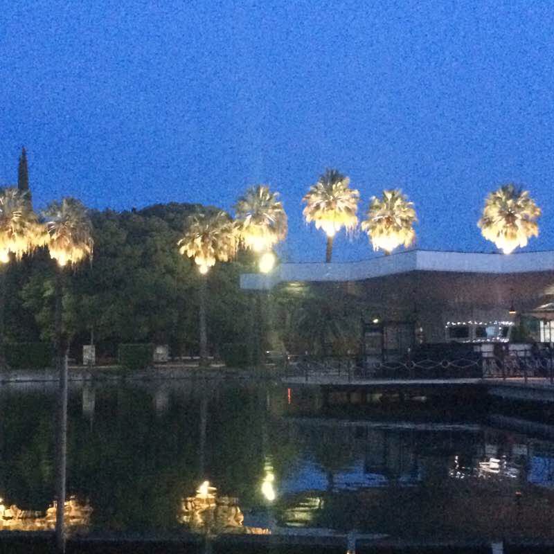 New Athos Park walking route map in Akhali Atoni