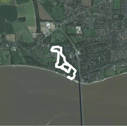 Humber Bridge Parkrun course