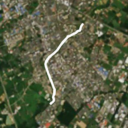 恵庭市漁川遊歩道