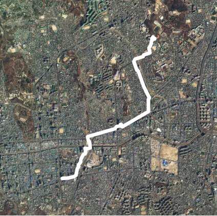 Gangbuk city Walk Trail Junggu, Seoul, South Korea Pacer