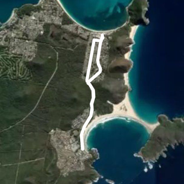 Shoal bay to Fingal beach return