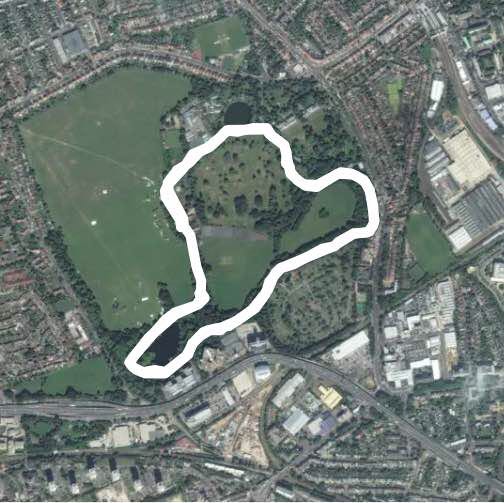 Gunnersbury Park Walk Brentford, London, England Pacer