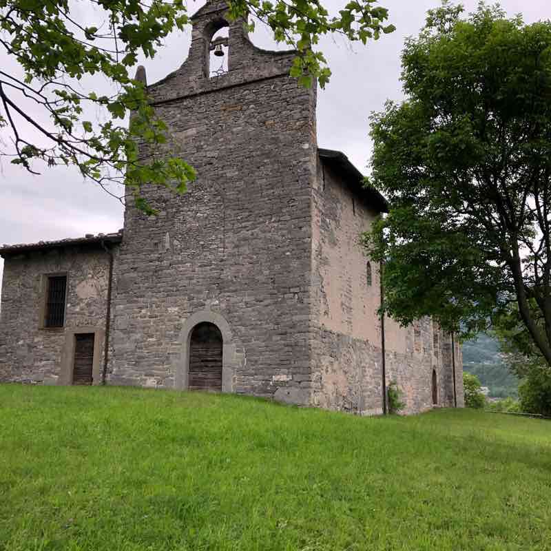 Barberino Park walking route map in Dosso Portole