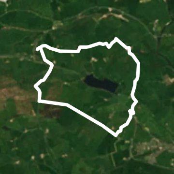 Old Roman Road to Draughton walking route map in Addingham