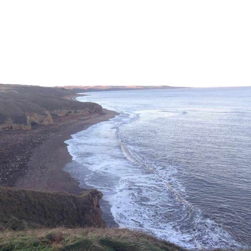 Blackhall Rocks nature walk walking route map in Blackhall Colliery