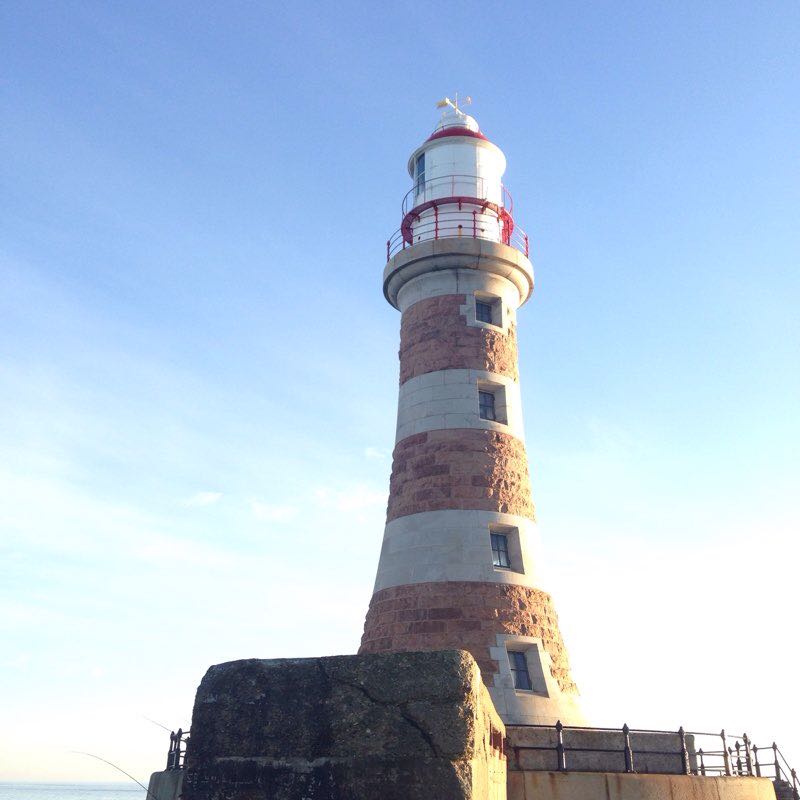 Seaburn Sunderland walking route map in Sunderland