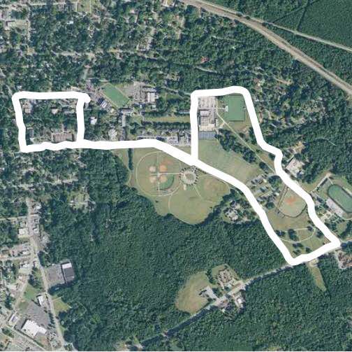 The Beginning Run Trail Clinton, South Carolina, USA Pacer