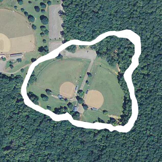 Henry Farm Hiking and Biking Trail walking route map in Jacksonville