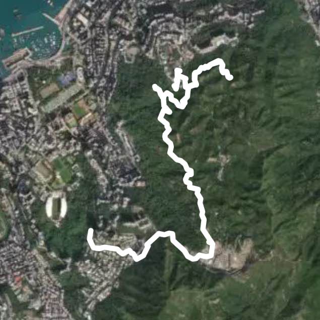 寶馬山～紅香爐峰～金督馳馬徑～渣甸山~