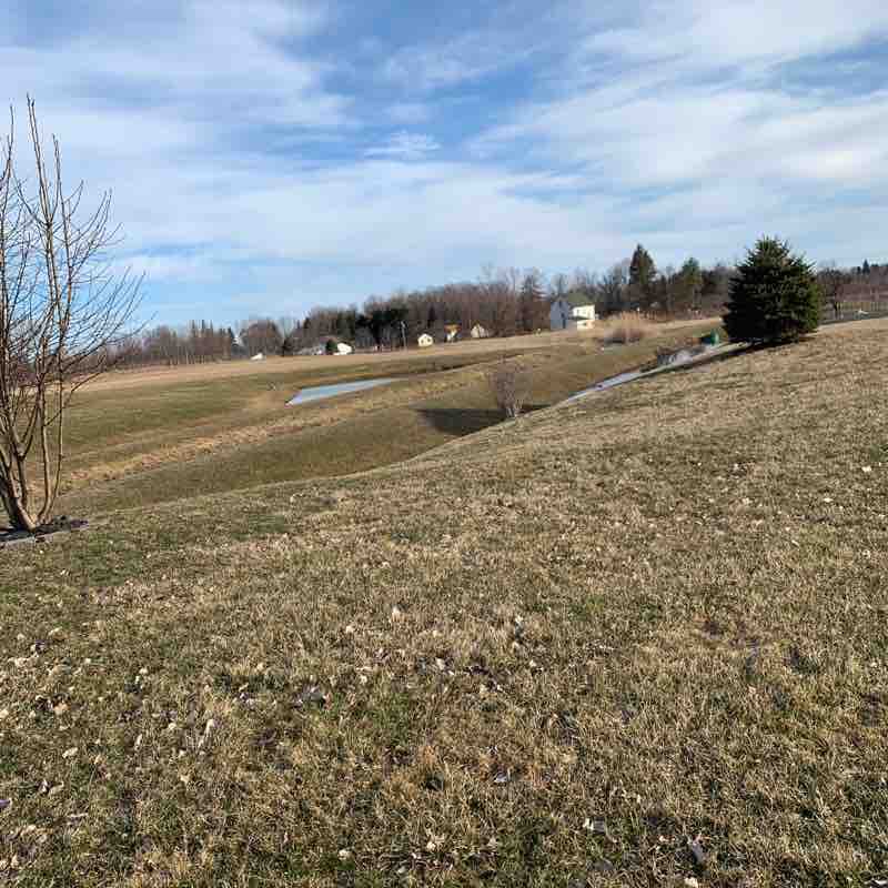 Russell joy park walking route map in Fredonia