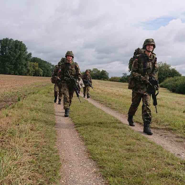 Marineunteroffizierschule  walking route map in Bösdorf