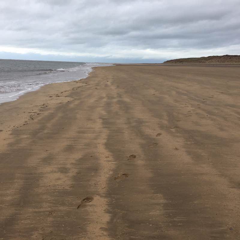 Crow loop run walking route map in Yelland