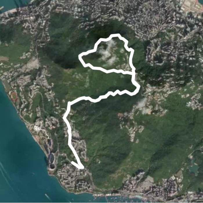 薄扶林水塘 山頂