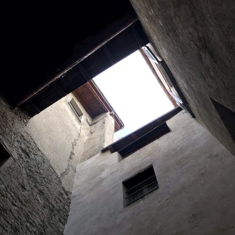 From Scarpatetti to the old survey walking route map in Sondrio