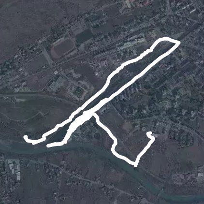 Mouth of the Mallero stream walking route map in Sondrio