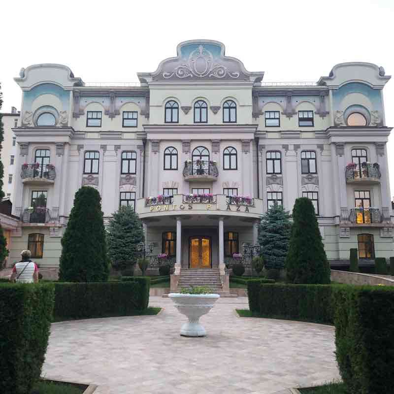 Victory Park walking route map in Essentuki