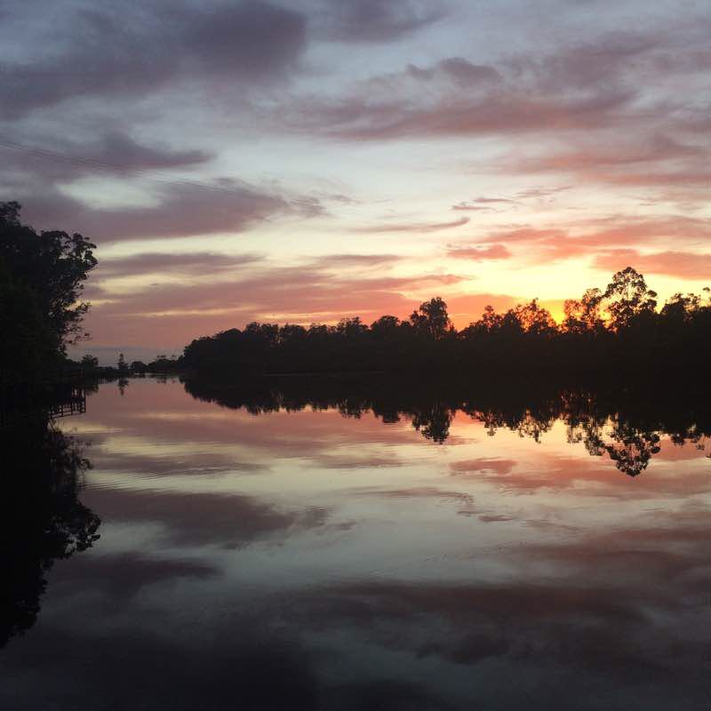 From the river to the sea  walking route map in Nambucca Heads