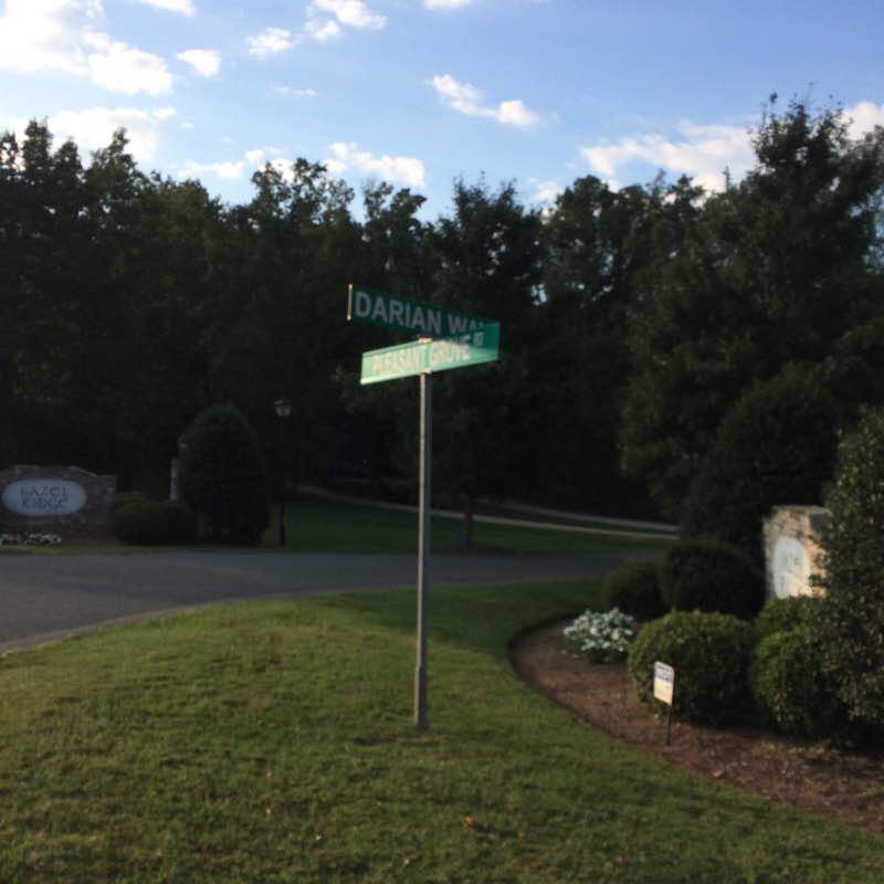 Darian way!!! Walk Trail Waxhaw, North Carolina, USA Pacer