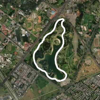 Pista de trote Simon Bolivar