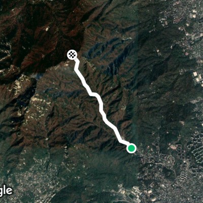 정릉계곡~보국문 등산로