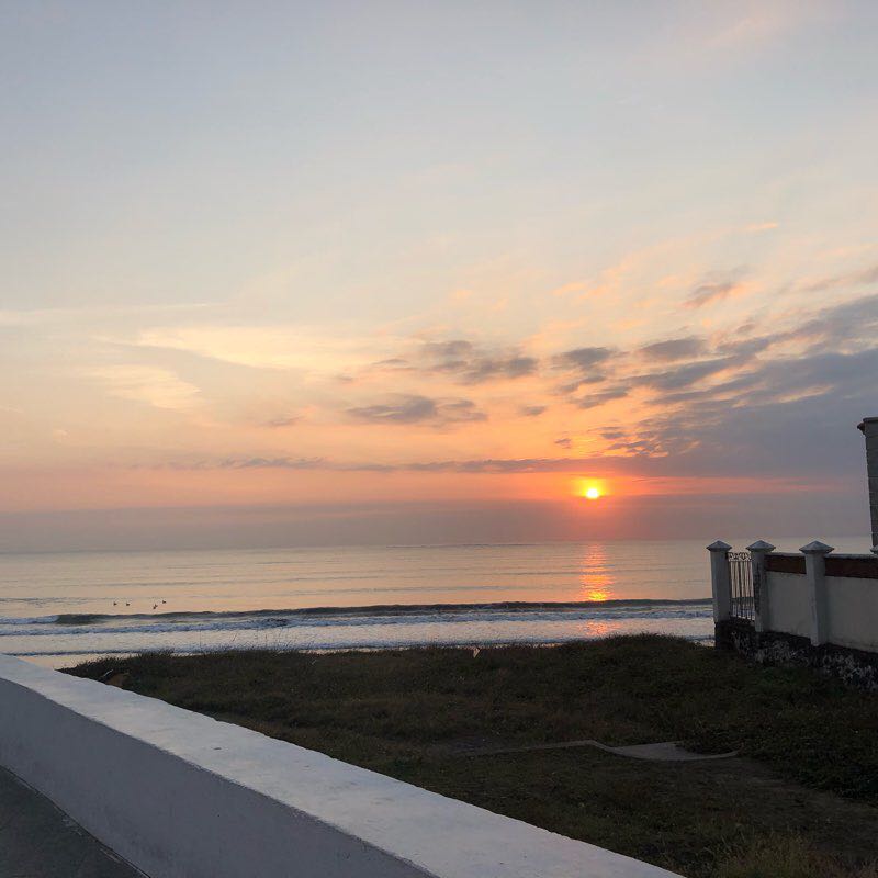 Malecon Mouth walking route map in Heroica Veracruz