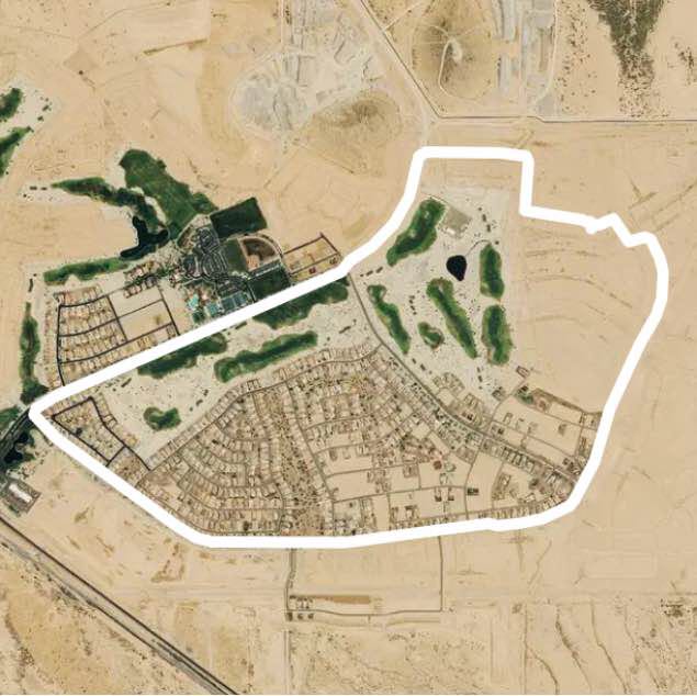 Robson walk walking route map in Eloy