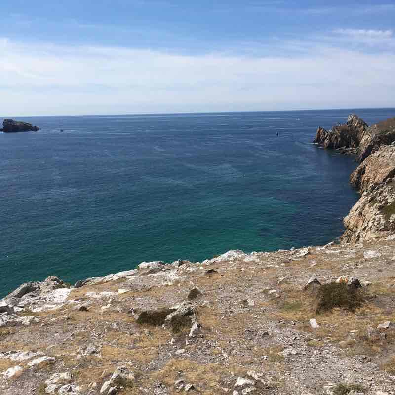 Around Camaret-sur-Mer walking route map in Camaret-sur-Mer