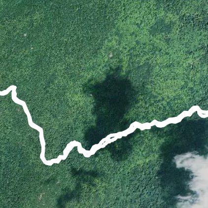 Hadley Mt. NY walking route map in Hadley