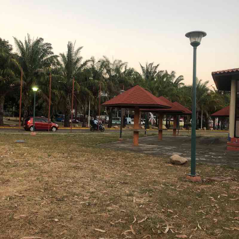 Sport City walking route map in Altamira