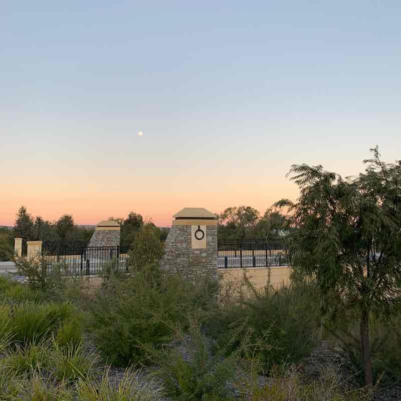 Aviary creek walk walking route map in Aveley