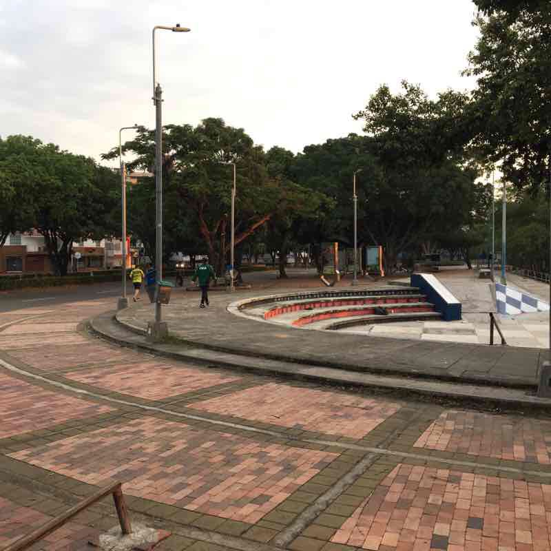 CÚCUTA MALECÓN walking route map in Ureña