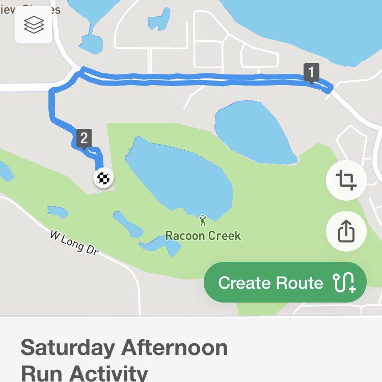 To Grant Ranch Village Center | Walking Map