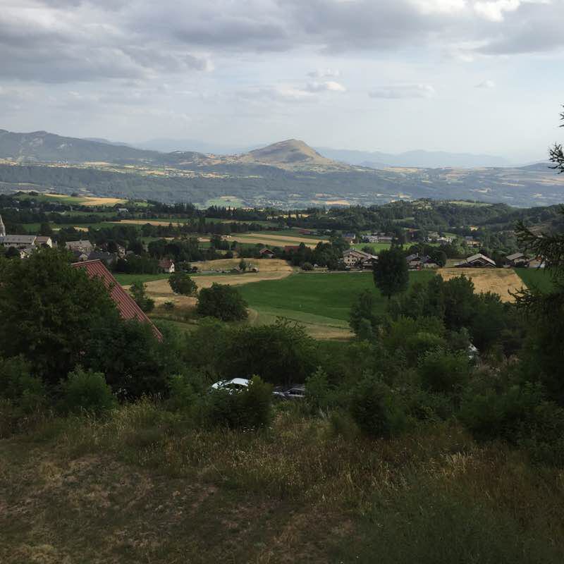 St Michel de chaillol walking route map in Saint-Michel-de-Chaillol