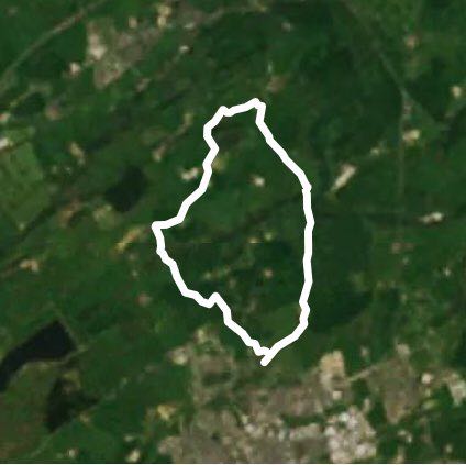 Great Harwood  walking route map in Great Harwood