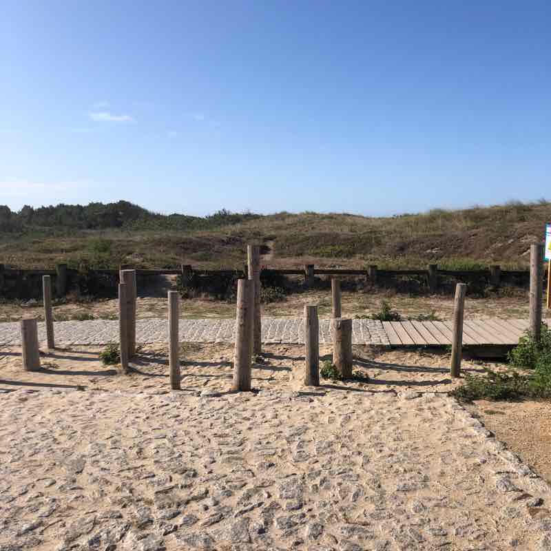 Fao-Esposende-Marines walking route map in Gandra