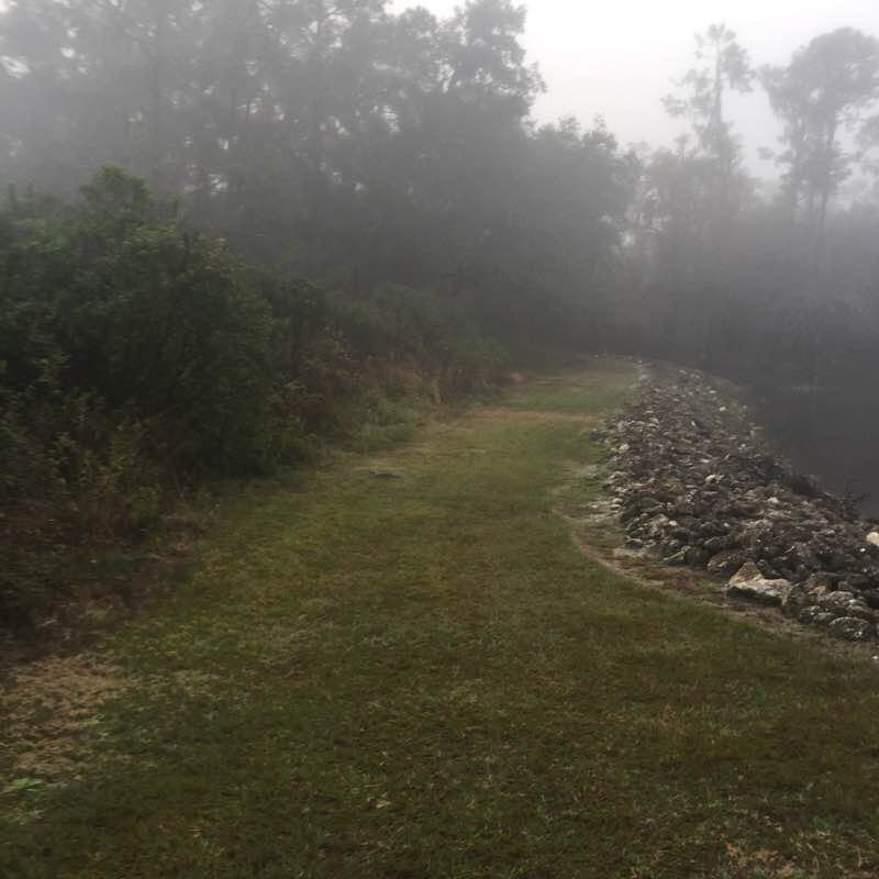 Walker Rd. Park Nature Thing walking route map in Lakeland