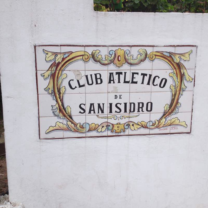 Back to ALMOST walking route map in Martínez