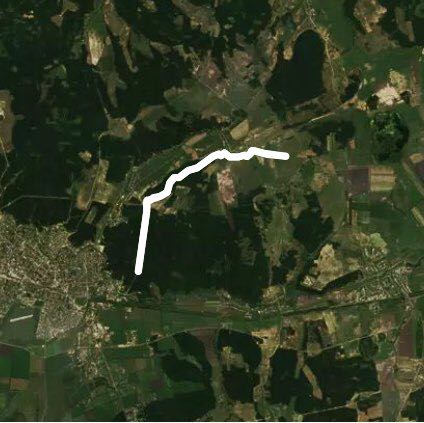 Running for survival walking route map in Kuznetsk