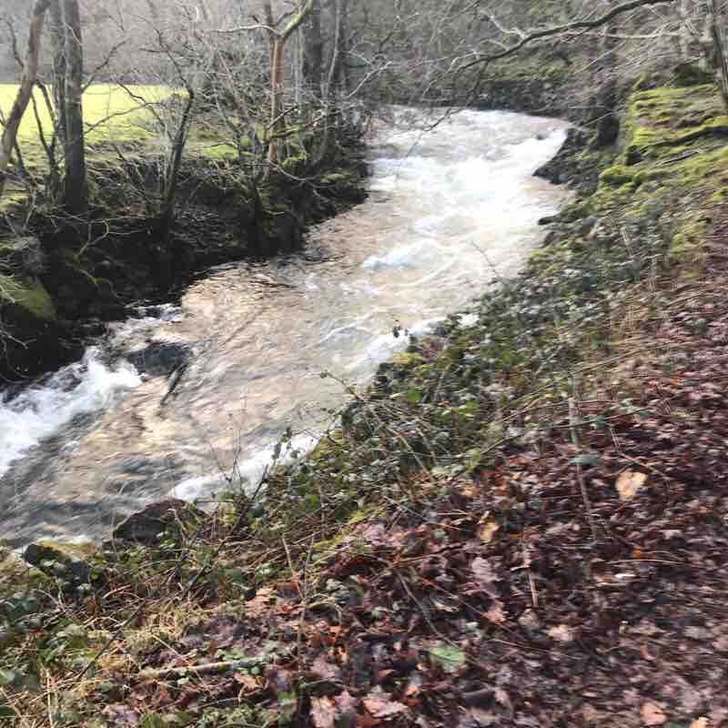 Dalegarth Cottages Return walking route map in Boot