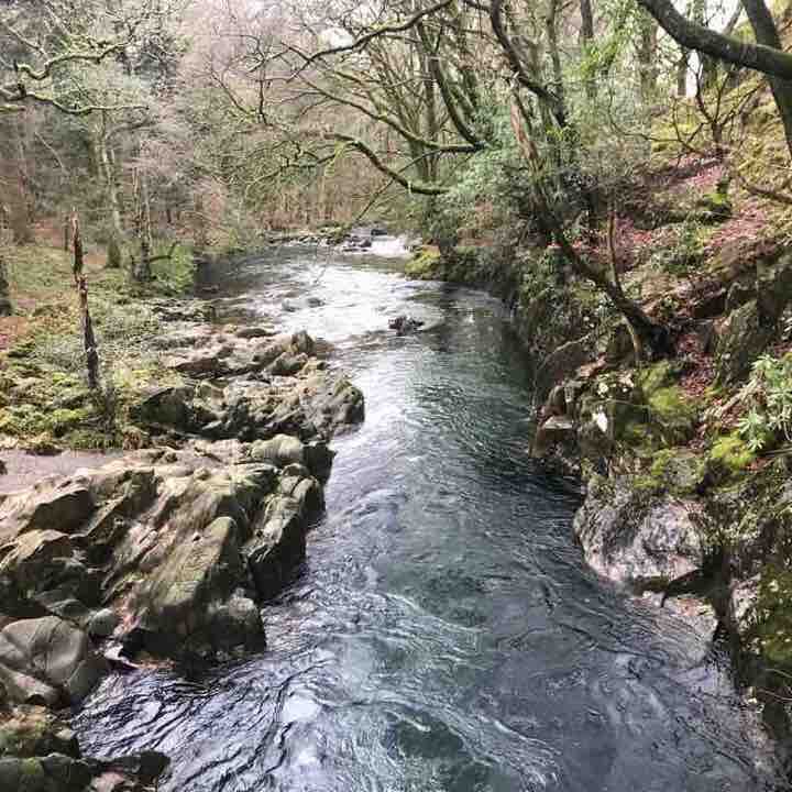 Dalegarth Ann’s Walk walking route map in Boot