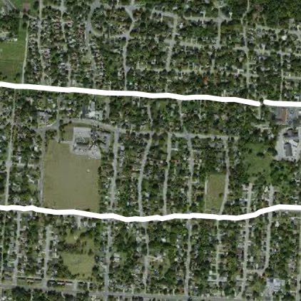 Ross St. to The Alameda/Central Ave. to Sherman