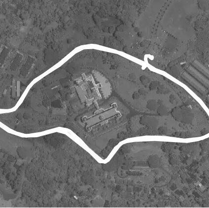 Way to Heaven walking route map in Kuala Kangsar