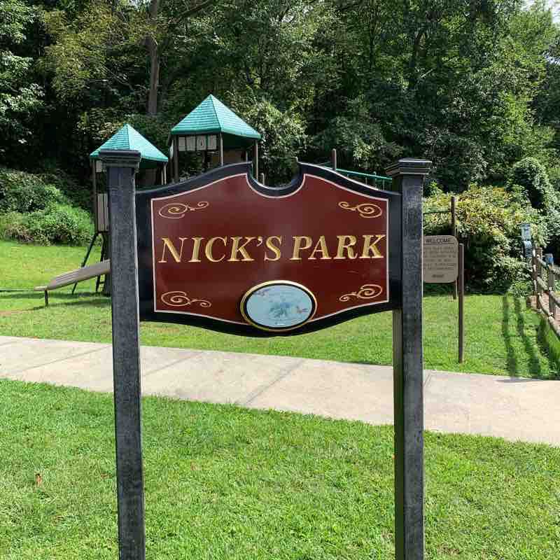 Nick’s Park Hike walking route map in Hastings-on-Hudson